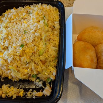 Mayflower Restaurant - Oil soaked dumplings, and dry/tough chicken and fish stale rice. - Chinese Near Me - Milpitas, California