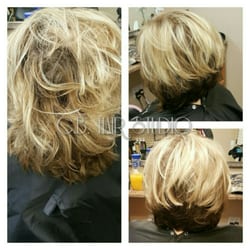 C.B. Hair Studio - Before and after