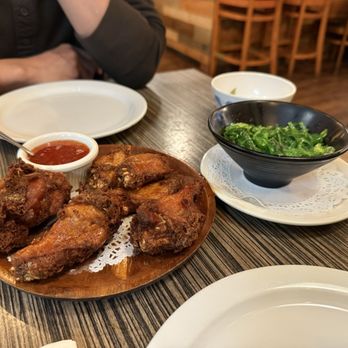 Charm Thai Kitchen - Garlic chicken wings - Thai Near Me - San Diego, California Charm Thai Kitchen - Garlic chicken wings - Thai Near Me - San Diego, California