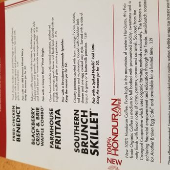 Another Broken Egg Cafe - menu - Breakfast & Brunch Near Me - Charlotte, North Carolina Another Broken Egg Cafe - menu - Breakfast & Brunch Near Me - Charlotte, North Carolina