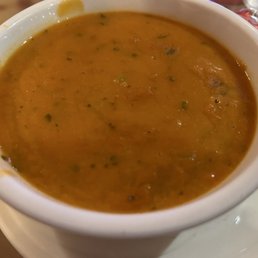 Bowl of soup also 6.99....a little steep for the portion.