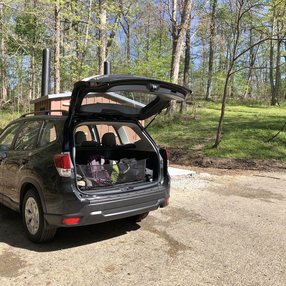 Morgan-Monroe State Forest - The Subaru in its natural environment - at a trailhead! - Hiking Near Me - Martinsville, Indiana