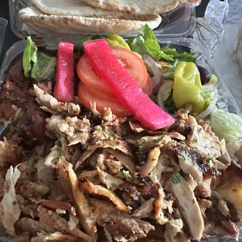 Pita Pan - Chicken shawarma platter - Halal Near Me - Brooklyn, New York
