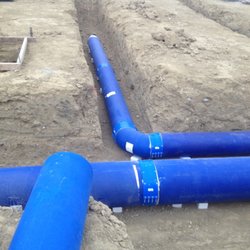 Seaside Air Conditioning and Heating - Special underground ducting used at a custom home in Yorba Linda