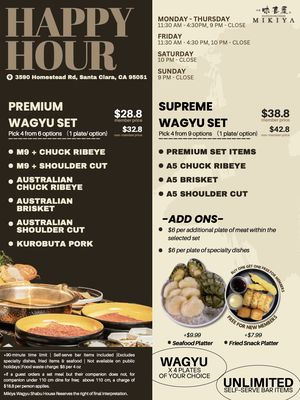 Mikiya Wagyu Shabu House | Santa Clara by null