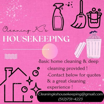 Cleaning K's Housekeeping