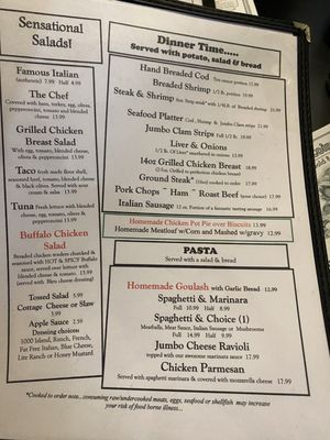 Menu photo 6 Tim's Tony's Saginaw, MI
