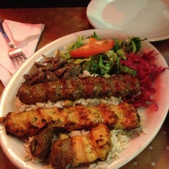Istanbul Grill - Mixed grill. We were hungry today! This dish got little bit of almost everything :) - Turkish Near Me - Houston, Texas
