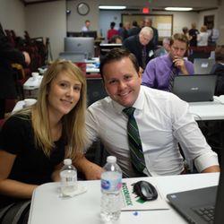 McNatt Electric - Myself (Gavin McNatt) and my wife (Amanda) at an electrical workshop