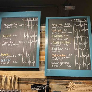 Tres Litros Beer - menus on a blackboard - Breweries Near Me - Salida, Colorado Tres Litros Beer - menus on a blackboard - Breweries Near Me - Salida, Colorado