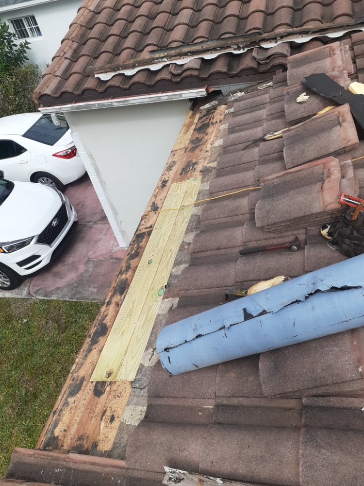 Slide of Rowan roofing