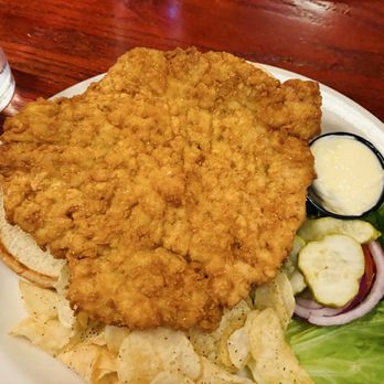 Aristocrat Pub & Restaurant - Breaded tenderloin it fed two of us delicious - Pubs Near Me - Indianapolis, Indiana