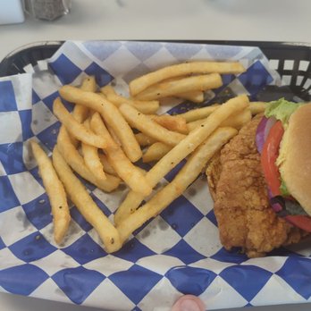 The Updraft Kitchen - "The updraft" chicken sandwich - Salad Near Me - Mount Airy, North Carolina