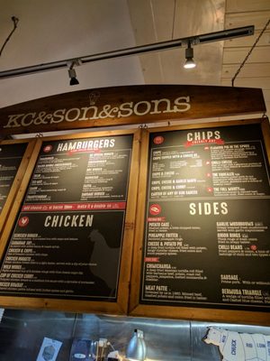 Menu photo 2 KC & Son & Sons Cork, CO