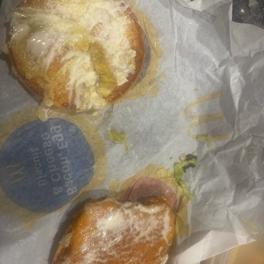 McDonald's - Old lettuce on the McChicken - Fast Food Near Me - Fountain, Colorado McDonald's - Old lettuce on the McChicken - Fast Food Near Me - Fountain, Colorado