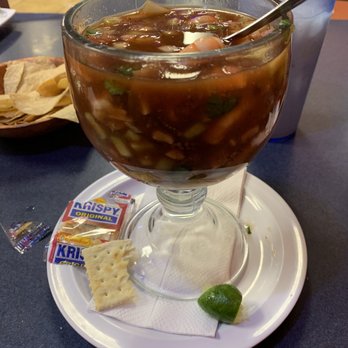 Mariscos 7 Mares - Coctel de camarón con pulpo - Seafood Near Me - Tolleson, Arizona Mariscos 7 Mares - Coctel de camarón con pulpo - Seafood Near Me - Tolleson, Arizona