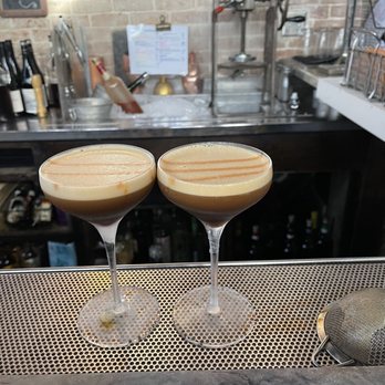 The Ice Plant - Gorgeous Espresso Martinis were as good as they looked! - Cocktail Bars Near Me - St. Augustine, Florida