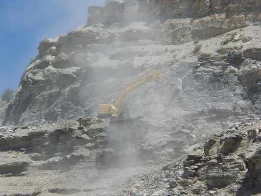 Gas filled access Road. - Built 5 mile road up a 2000 foot elevation change. access road for gas field work. Gas filled access Road. - Built 5 mile road up a 2000 foot elevation change. access road for gas field work.
