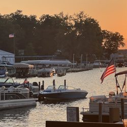 'Merican sunset on Bluff Lake in Antioch IL can't be beat!