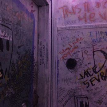 The End. - Purple bathroom! - Music Venues Near Me - Nashville, Tennessee The End. - Purple bathroom! - Music Venues Near Me - Nashville, Tennessee