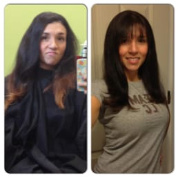 Time to get rid of the ombré hair. Time to get rid of the ombré hair.