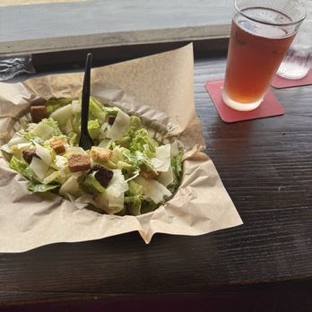 Vinyl Pies - Caesar salad - Pizza Near Me - Hot Springs, North Carolina