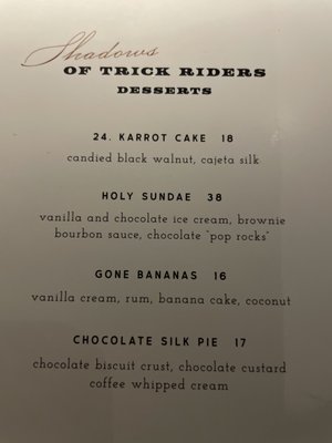 Menu photo 2 Trick Rider Frisco, TX Menu photo 2 Trick Rider Frisco, TX