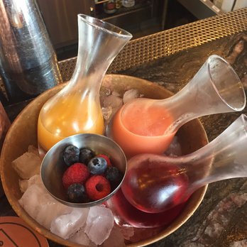 Saint & Second - Mimosa tray - New American Near Me - Long Beach, California