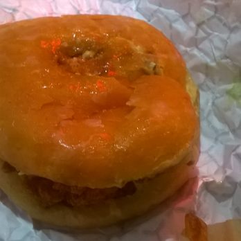 Do-Rite Donuts & Chicken - Sweet heat (chicken sandwich in a donut) - Donuts Near Me - Chicago, Illinois