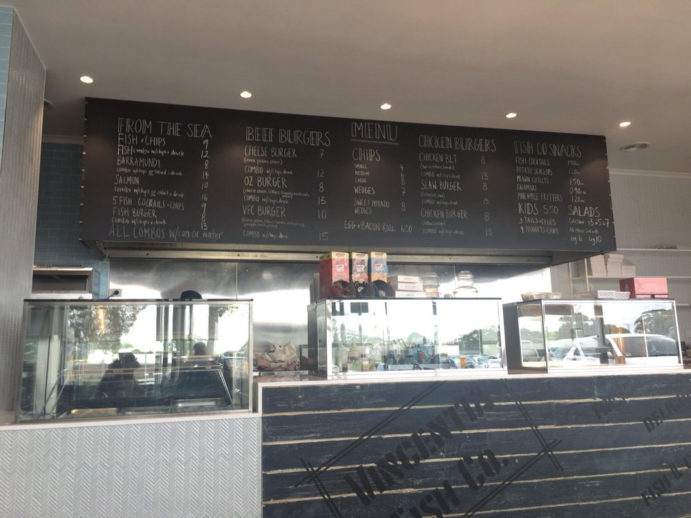 VINCENTIA FISH CO. 5 Burton St, Vincentia New South Wales, Australia Fish & Chips