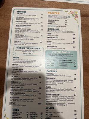 Menu photo 1 Tacos and Avocados Benbrook, TX