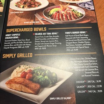 Ford's Garage Plano - Menu - Burgers Near Me - Plano, Texas Ford's Garage Plano - Menu - Burgers Near Me - Plano, Texas