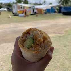 The Burrito Man - Shrimp burrito