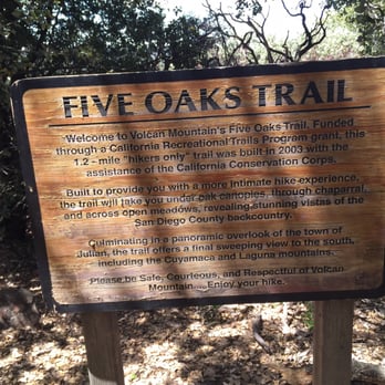 Volcan Mountain Preserve - Hiking Near Me - Julian, California Volcan Mountain Preserve - Hiking Near Me - Julian, California