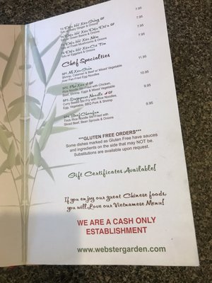 Menu photo 1 Webster Garden Saint Louis, MO