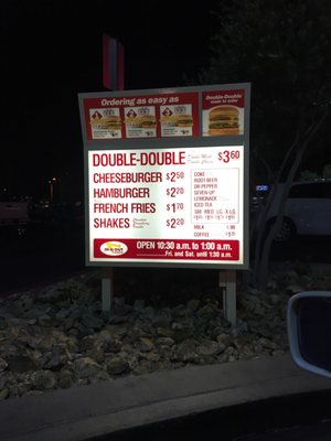 Menu photo 8 In-N-Out Burger Las Vegas, NV Menu photo 8 In-N-Out Burger Las Vegas, NV