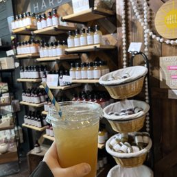 Passion fruit and mint lemonade Passion fruit and mint lemonade