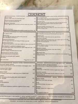 Menu photo 2 Chaumont Beverly Hills, CA