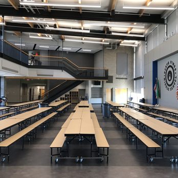 CDS Installers - empty tables in a large room - General Contractors Near Me - Spokane, Washington