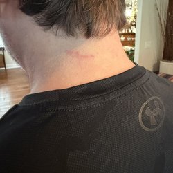 Classic Barber Shop - Cut on "sensitive neck"