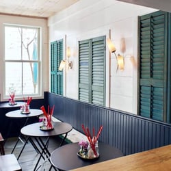 Interior from counter window