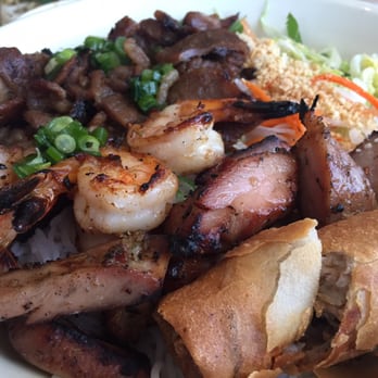Pho Kitch'n - Vermicelli with stirfried lemongrass and spring roll - Vietnamese Near Me - Norristown, Pennsylvania Pho Kitch'n - Vermicelli with stirfried lemongrass and spring roll - Vietnamese Near Me - Norristown, Pennsylvania