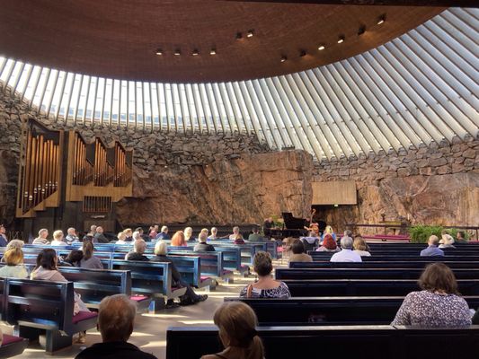 Temppeliaukio Church by null