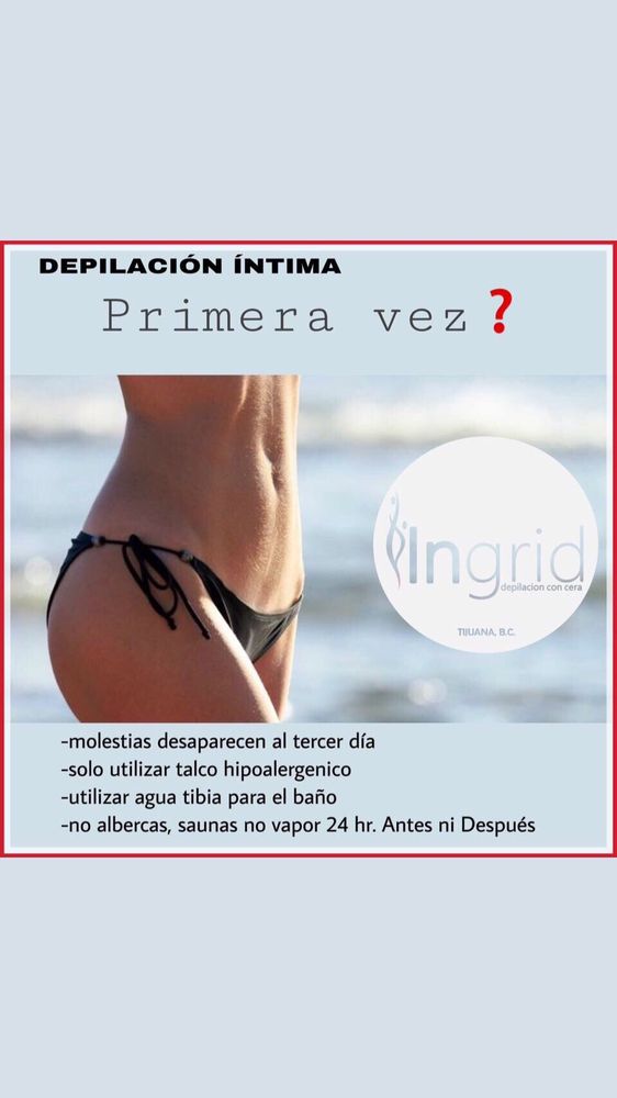Ingrid depilación Con Cera Logo
