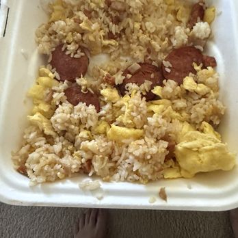 Jack in the Box - Fried rice eggs and Portuguese Sausage - Burgers Near Me - Wahiawa, Hawaii