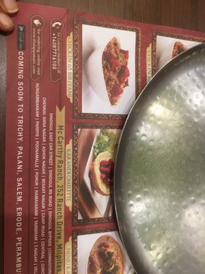 Menu photo 3 Dindigul Thalappakatti Restaurant Milpitas, CA Menu photo 3 Dindigul Thalappakatti Restaurant Milpitas, CA