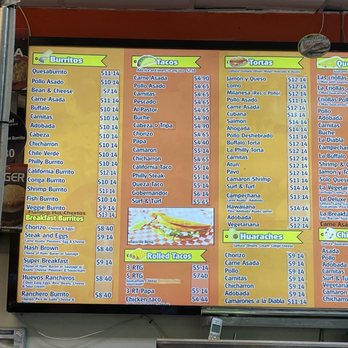 Mucha Fruta - a menu on the wall - Juice Bars & Smoothies Near Me - San Diego, California Mucha Fruta - a menu on the wall - Juice Bars & Smoothies Near Me - San Diego, California
