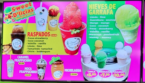 Photo of Sweet D’licias - Des Moines, WA, US. Menus