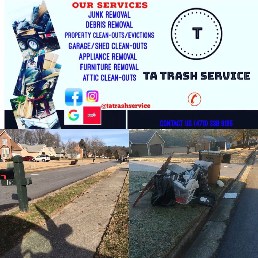 TA TRASH SERVICE 16 Photos Stockbridge, Junk Removal