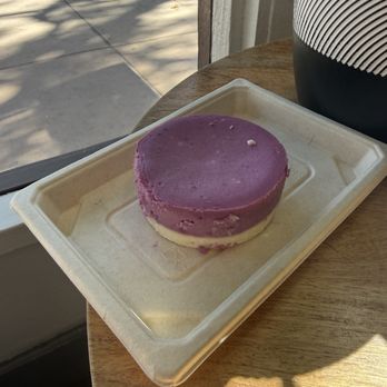 Copper Goat Coffee - Ube cheesecake - Coffee & Tea Near Me - Riverside, California